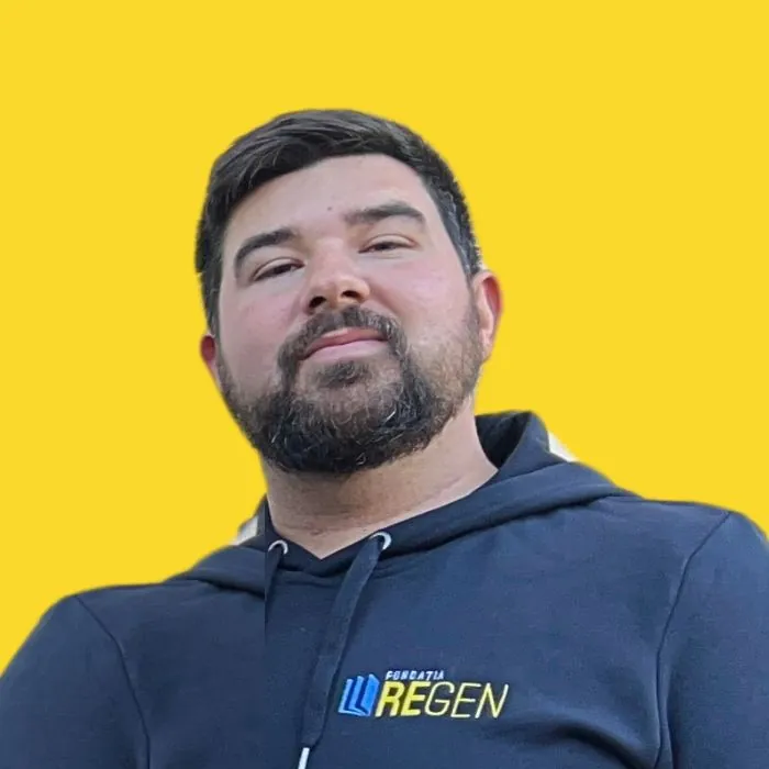 Petrica Ghiauru manager facilitati Echipa Fundatia REGEN 1 Petrica Ghiauru manager facilitati Echipa Fundatia REGEN